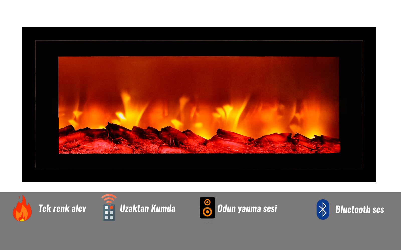UMT ELEKTRİKLİ ŞÖMİNE HAZNESİ-1 ÖZEL ÖLÇÜ